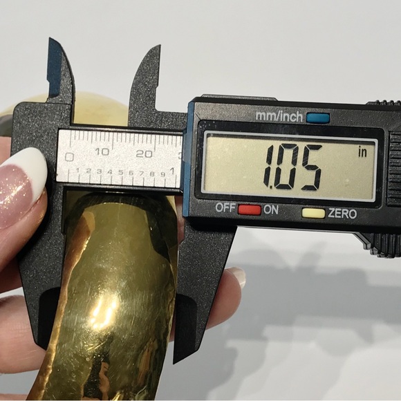 Vintage Mexico Signed Solid Brass Domed Torque Choker Necklace Tribal Modernist - Picture 9 of 11